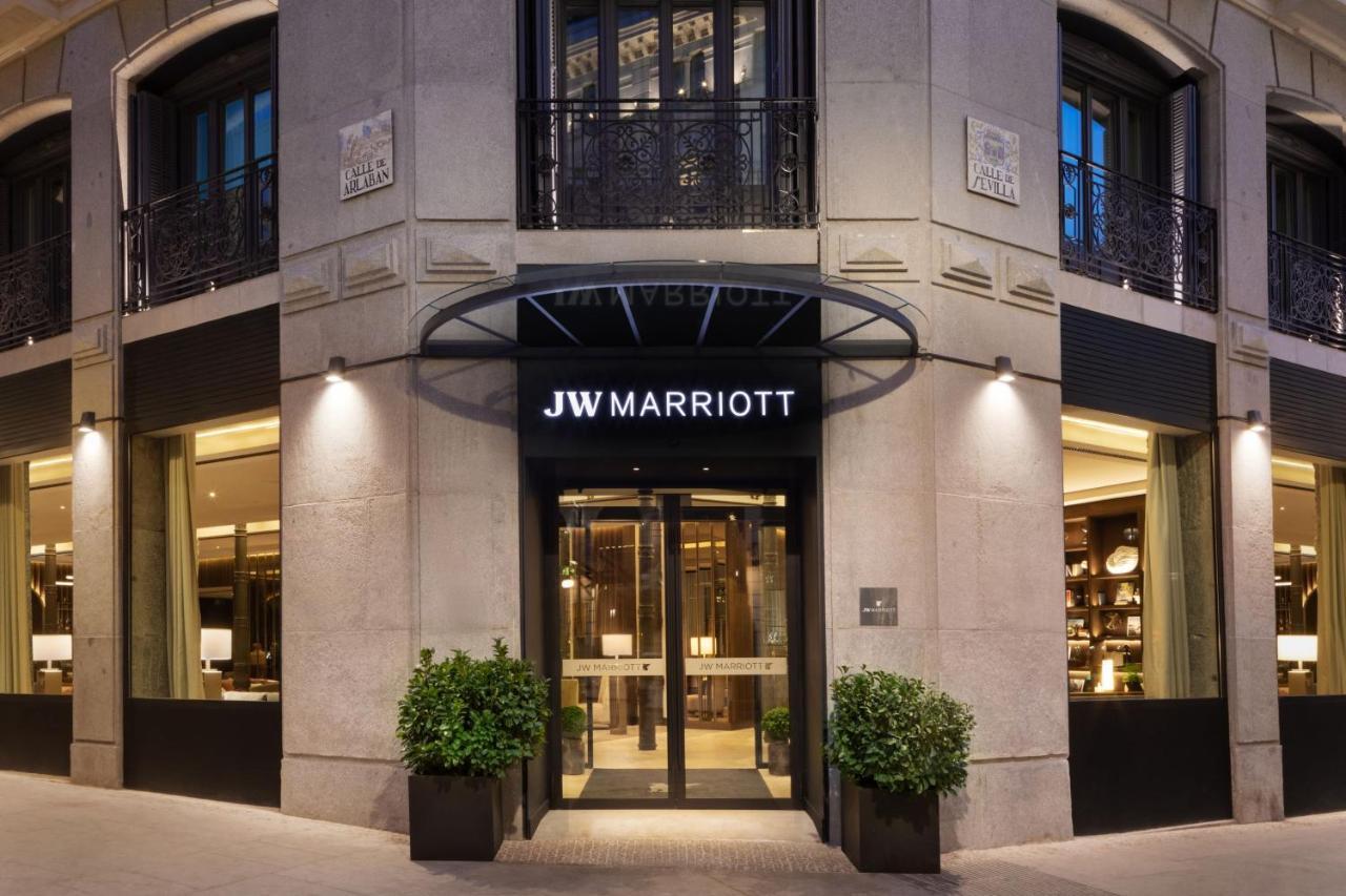 Jw Marriott Hotel Madrid Eksteriør billede